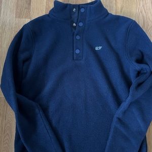 Vineyard vines quarter snap pullover fleece
